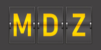 Airport code MDZ