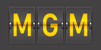 Airport code MGM