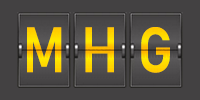 Airport code MHG