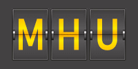 Airport code MHU