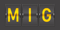 Airport code MIG