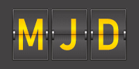 Airport code MJD