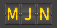 Airport code MJN