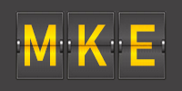 Airport code MKE