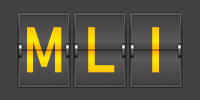 Airport code MLI