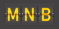 Airport code MNB