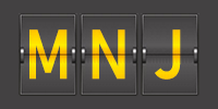 Airport code MNJ