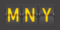 Airport code MNY
