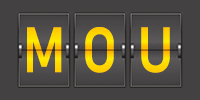Airport code MOU