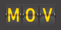 Airport code MOV