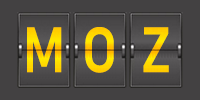 Airport code MOZ