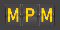 Airport code MPM