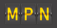 Airport code MPN