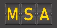 Airport code MSA