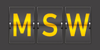 Airport code MSW