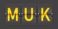 Airport code MUK