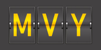 Airport code MVY