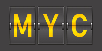 Airport code MYC