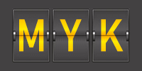 Airport code MYK