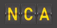Airport code NCA