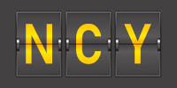 Airport code NCY