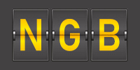 Airport code NGB