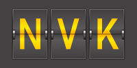 Airport code NVK