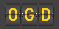 Airport code OGD