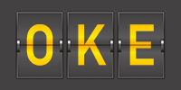 Airport code OKE