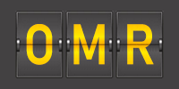 Airport code OMR