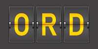 Airport code ORD