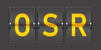 Airport code OSR