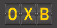 Airport code OXB