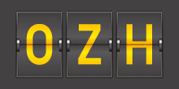 Airport code OZH