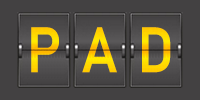 Airport code PAD