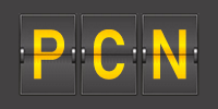 Airport code PCN