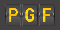 Airport code PGF