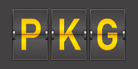 Airport code PKG