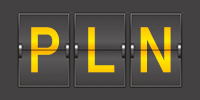 Airport code PLN