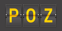 Airport code POZ