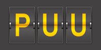 Airport code PUU