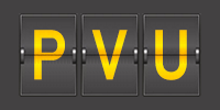 Airport code PVU