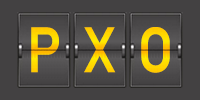 Airport code PXO