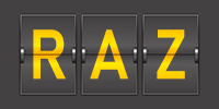 Airport code RAZ