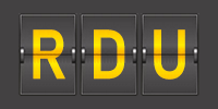 Airport code RDU