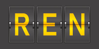 Airport code REN