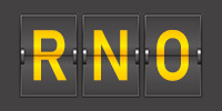 Airport code RNO
