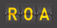 Airport code ROA