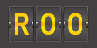Airport code ROO