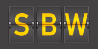 Airport code SBW